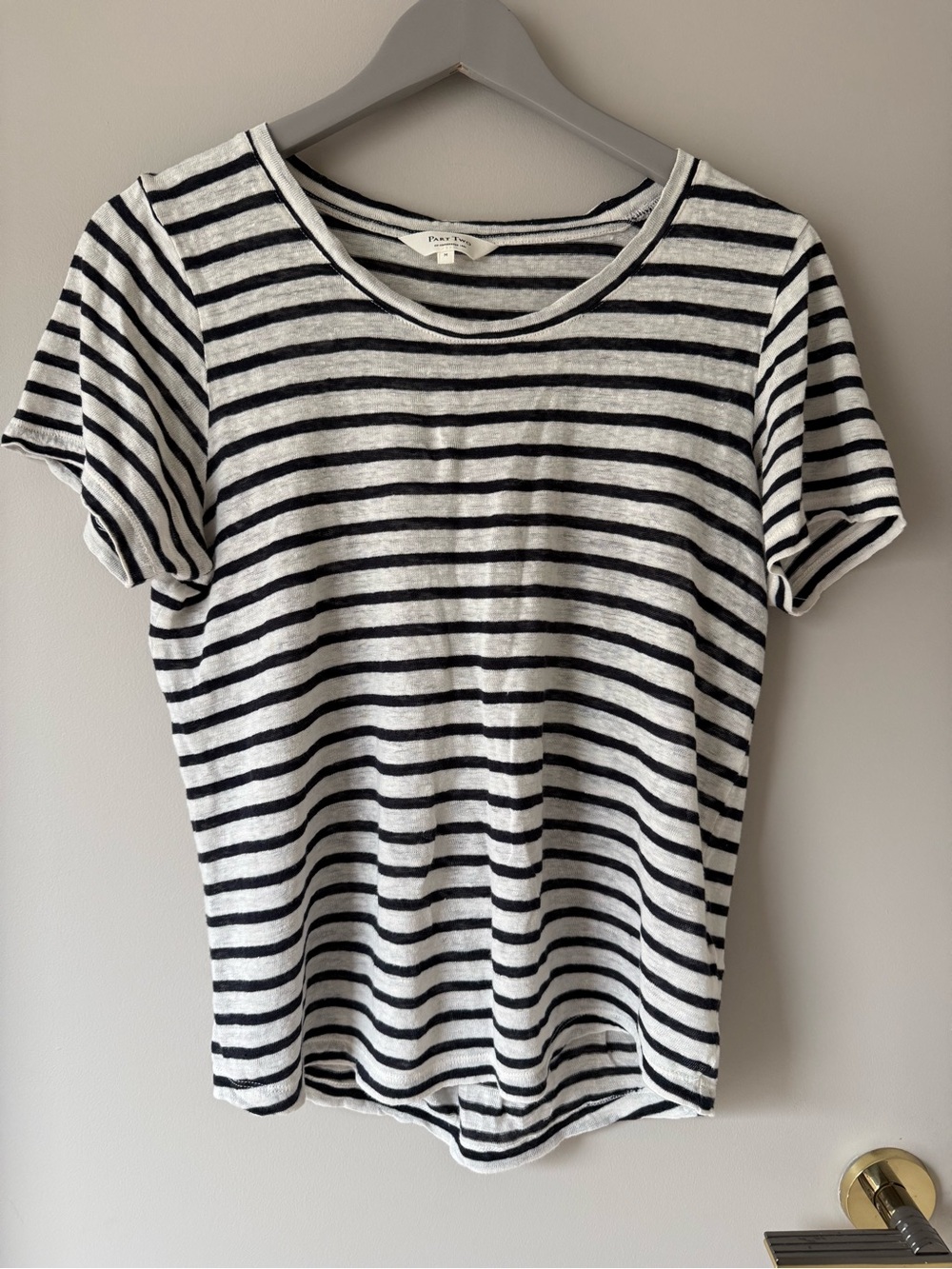 Part Two Striped Linen Shirt